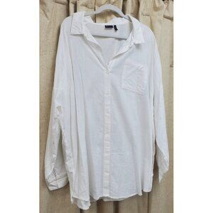 ASOS Design White Button Down (Curve)